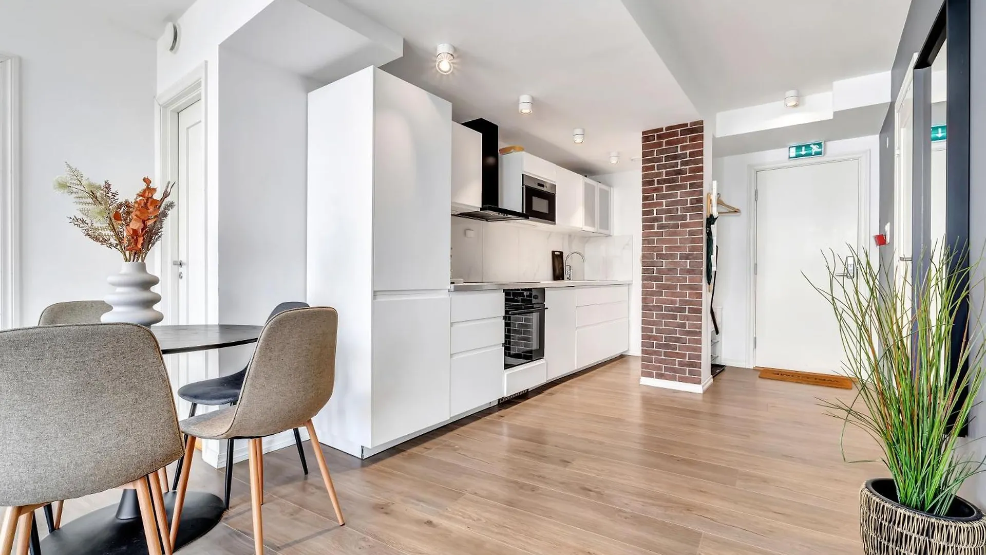 Modern Apartment By Bergen Harbor