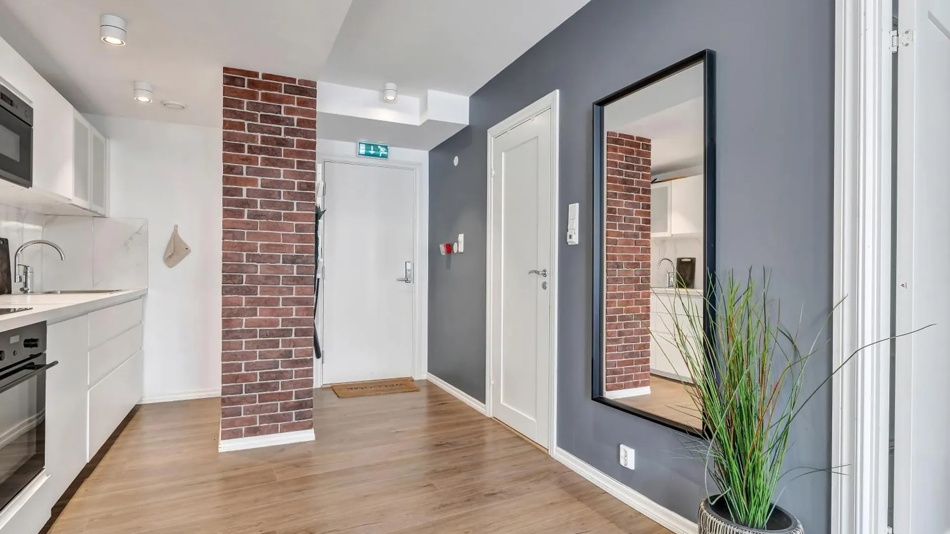 Modern Apartment By Bergen Harbor